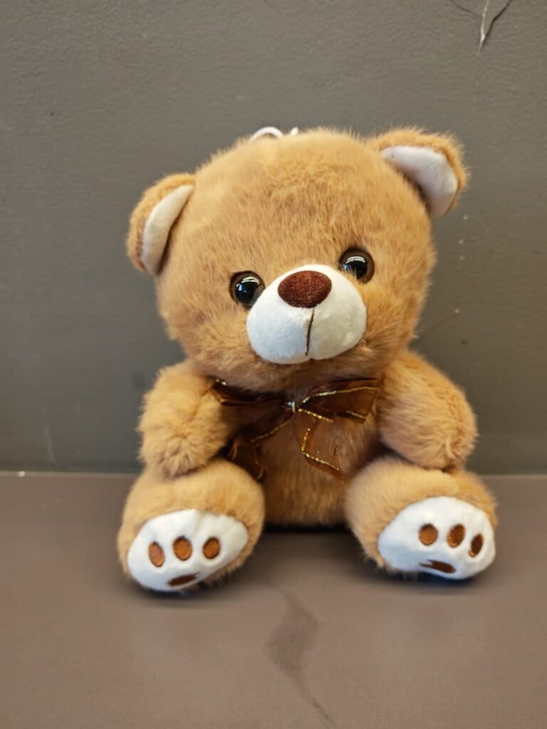 Osito de peluche café de 15 cm
