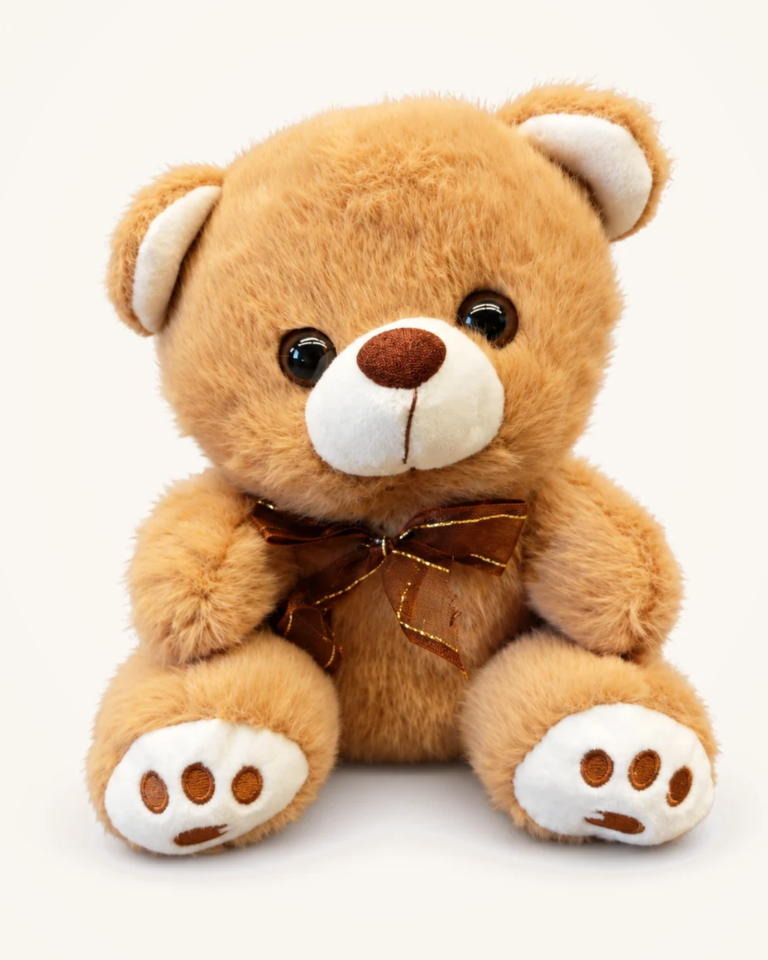Osito de peluche café de 15 cm