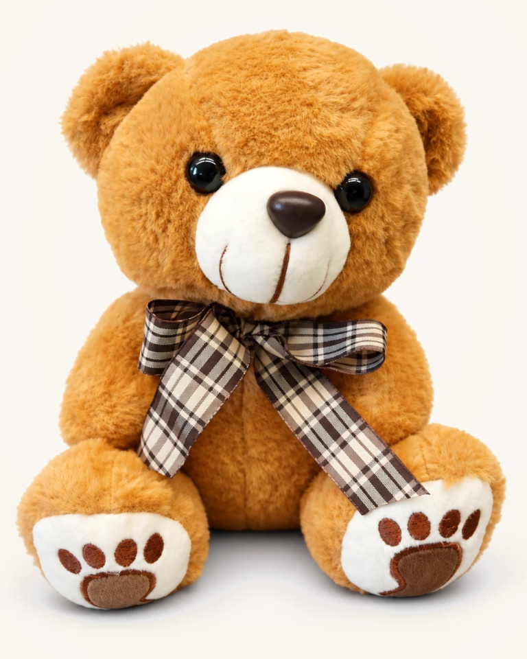 Oso de peluche café de 30 cm